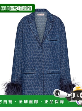 香港直邮Valentino Toile Iconographe 牛仔衬衫 5B3DB01V8M9