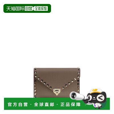 香港直邮valentino 华伦天奴 女士 Rockstud信封式单肩包 8W0P0AX