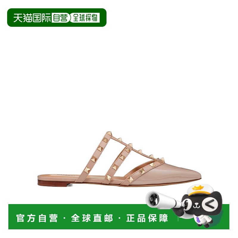 【99新未使用】香港直邮Valentino ROCKSTUD尖头铆钉穆勒鞋 SW2S0