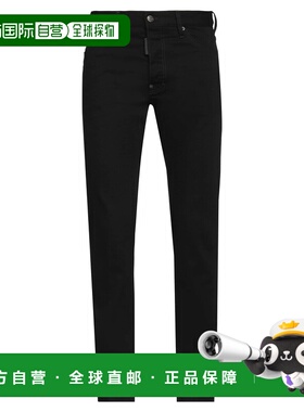 香港直邮Dsquared2 二次方 男士 牛仔长裤 black黑色 舒适时尚