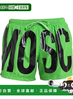 香港直邮Moschino 莫斯奇诺 男士 泳裤 green绿色 舒适时尚