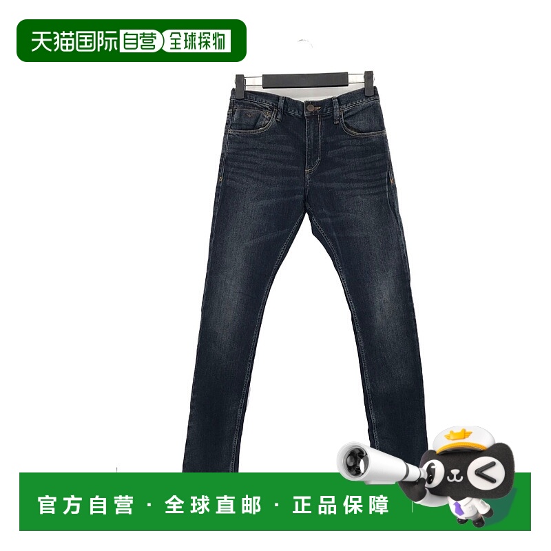 香港直邮Emporio Armani 徽标细节牛仔裤 ZNJ08G3阿玛尼