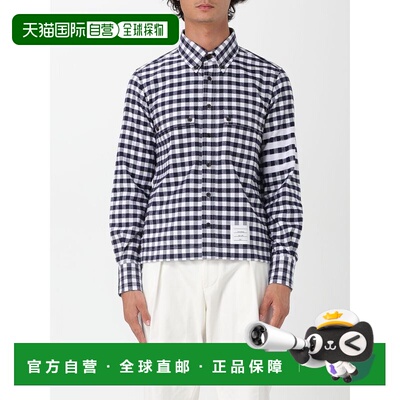 1h可退 香港直邮THOM BROWNE 男士衬衫 MWL417AF0945415 AW2025