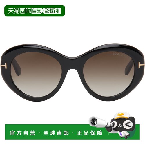 香港直邮Tom Ford 汤姆 福特 女士 TOM FORD 黑色 Elodie 太阳镜
