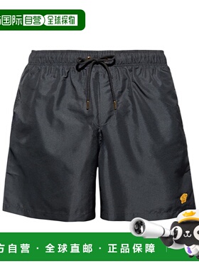 1h可退 香港直邮Versace 松紧腰泳裤 10188841A13637短裤