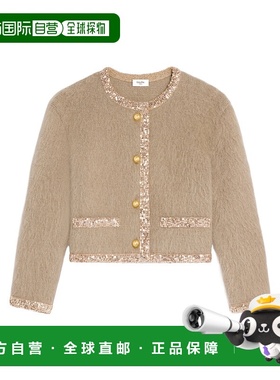 香港直邮Celine 亮片开衫 RV0JV440U.