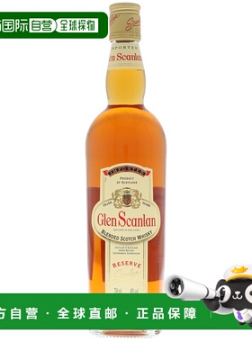 欧洲直邮Glen Scanlan格兰沙朗威士忌40％700ml法国原装进口烈酒