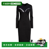 香港直邮Pinko black黑色 品高 1h可退 女士 紧身连衣裙 舒适时尚