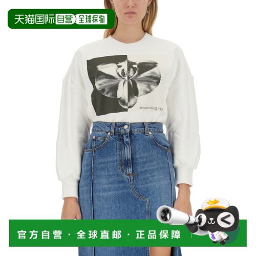 1h可退 香港直邮ALEXANDER MCQUEEN 女士针织衫 769931 AW2023 花