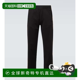 格纹棉混纺针织长运动裤 1h可退 男士 香港直邮Burberry 巴宝莉