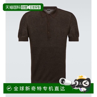 Ford 福特 香港直邮Tom 汤姆 000998 男士 棉质真丝Polo衫