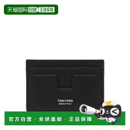 香港直邮Tom Ford 汤姆 福特 男士 黑色小牛皮钱包 Y0232LCL158SN