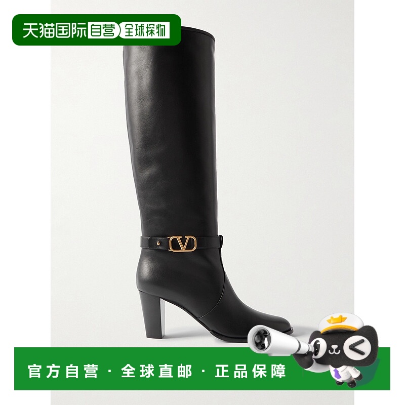 1h可退 香港直邮Valentino 华伦天奴 女士 VLOGO 长筒靴 5W0S0KR5