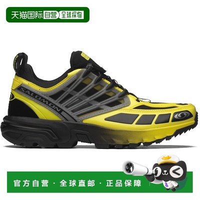 自营欧洲直邮SALOMON 黑色/亮黄色合成材料/织物男女通用 - Inter