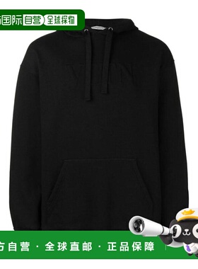 香港直邮VALENTINO 19SS VLTN印花连帽卫衣帽衫 Men华伦天奴