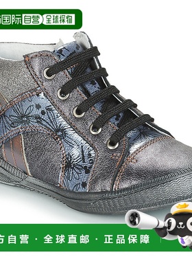 欧洲直邮GBB 女孩 ROSETTA 高帮板鞋 灰色