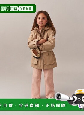 自营欧洲直邮Bonpoint小樱桃 Joliet连帽派克大衣夹克