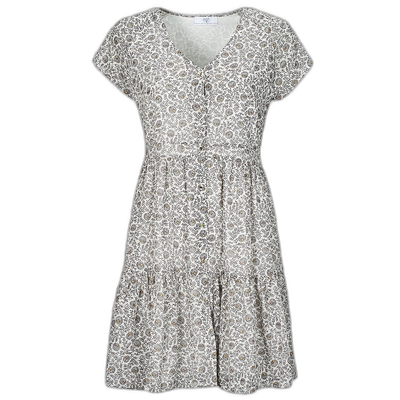 欧洲直邮Le Temps des Cerises 女士 CHARDON 短连衣裙 白色