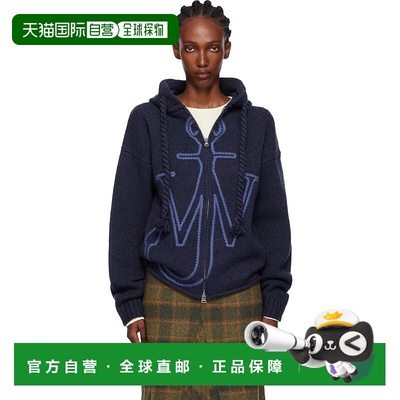 1h可退 香港直邮J.W. Anderson 女士 海军蓝 Anchor Embroidery Z
