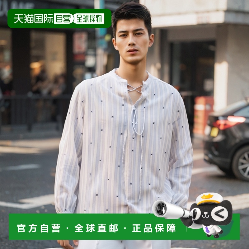 香港直邮Celine 长袖衬衫 2C97A055X.条纹