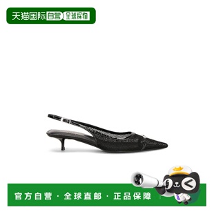 1h可退 香港直邮Saint Laurent 圣罗兰 女士 Oxalis 30 露跟浅口