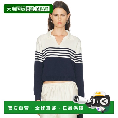 香港直邮Simkhai 女士 Jules 针织Polo毛衣 2262201K