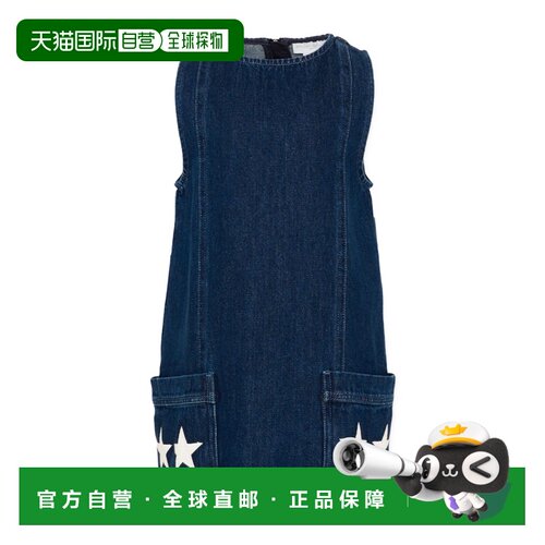 香港直邮Stella McCartney 无袖牛仔连衣裙 TZ1A82Z0746