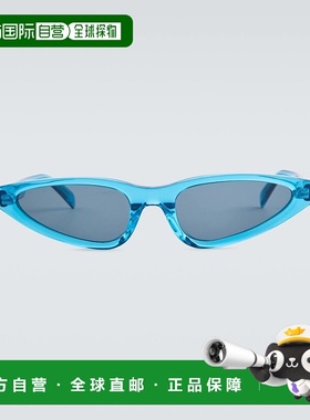 1h可退 香港直邮Celine 思琳 男士 猫眼太阳眼镜 blue蓝色 舒适时