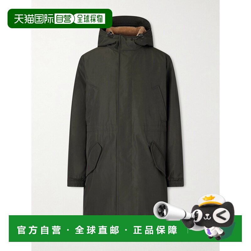 1h可退 香港直邮Loro Piana 诺悠翩雅 男士 Zermatt Shell 带里衬