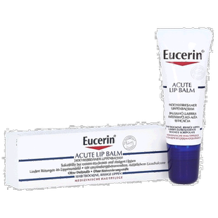 欧洲直邮德国Eucerin优色林特润修复唇膏10ml嘴唇干裂急性护理