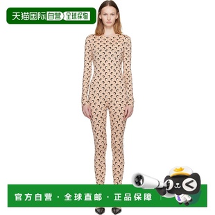 黄褐色 女士 Recycled Jersey 紧身连 香港直邮Marine Moon Serre