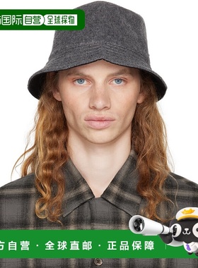 1h可退 香港直邮Our Legacy 男士 灰色渔夫帽 A4248BI 舒适时尚