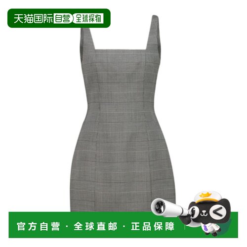 1h可退 香港直邮BALMAIN 女士连衣裙 GF1RN370WD31EAB CO 灰色 无