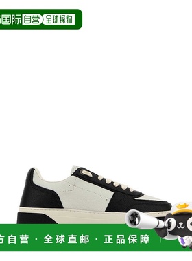 1h可退 香港直邮Represent 男士 Two-tone Initial 皮质绒面革运