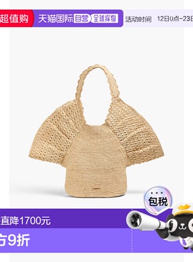 1h可退 香港直邮ZIMMERMANN 女士 拉菲草编织手提包 0650XR25A2NA
