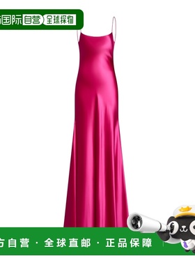 香港直邮Alaia 吊带真丝连衣裙 AA9R2805W125C