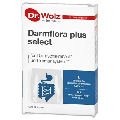 德国Dr.Wolz多种益生菌含片20粒肠道黏膜免疫系统健康
