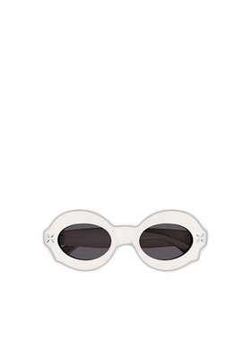 香港直邮Alaia 椭圆形全框太阳镜 AA0059S