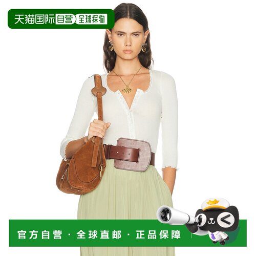 美国直邮Chloe 蔻依 女士 罗纹棉质针织上衣 CH26AJH43
