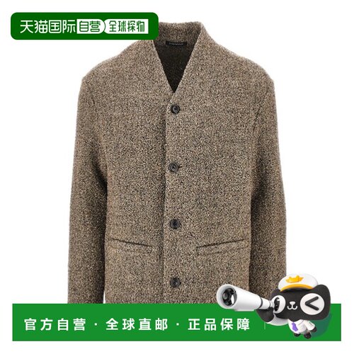 1h可退Emporio Armani V领休闲长袖夹克 EM007116TE23192阿玛尼