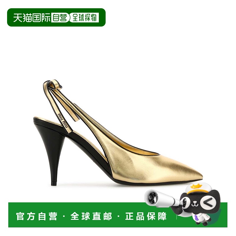 香港直邮Miu Miu 尖头高跟凉鞋 5I430EX20F085细高跟