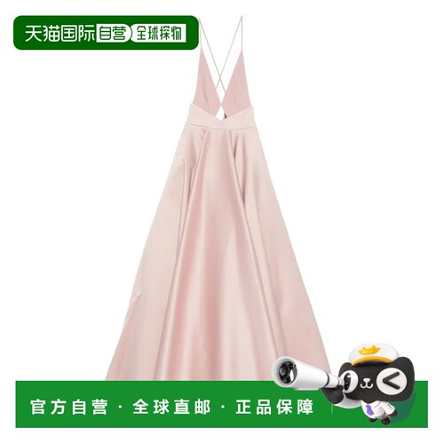 SOLACE LONDON 女士连衣裙 OS46045OYSTE SS2026吊带粉红色长裙