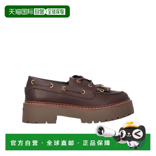 香港直邮PINKO 女士休闲鞋 SD0561P056L72 AW2026 棕色 厚底休闲