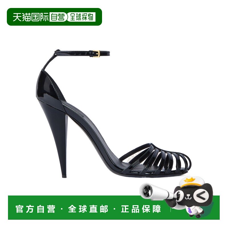 1h可退 香港直邮Givenchy 漆皮笼形高跟凉鞋 BE30ADE1K6尖头鞋图片