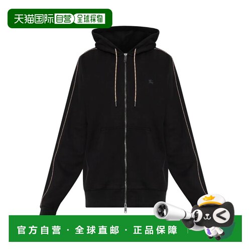 欧洲直邮Burberry Men Scott Hoodie Black