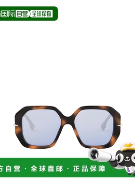 香港直邮Fendi 几何太阳镜 FE40173I