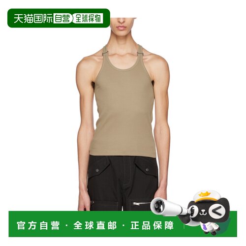 香港直邮Dion Lee 男士T恤 C3096R23KHAKI SS2023 花色 徽标背心