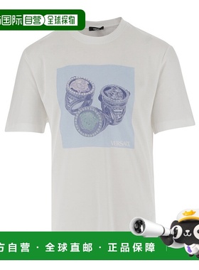 香港直邮Versace 短袖T恤 10133021A13426范思哲