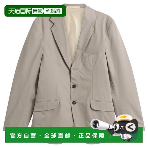 香港直邮Jil Sander 吉尔 桑达 男士 棉质合体款西装外套 J21BN02