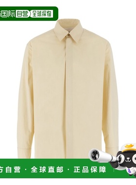 1h可退 香港直邮Jil Sander 吉尔 桑达 男士 长袖翻领衬衫 J21DL0